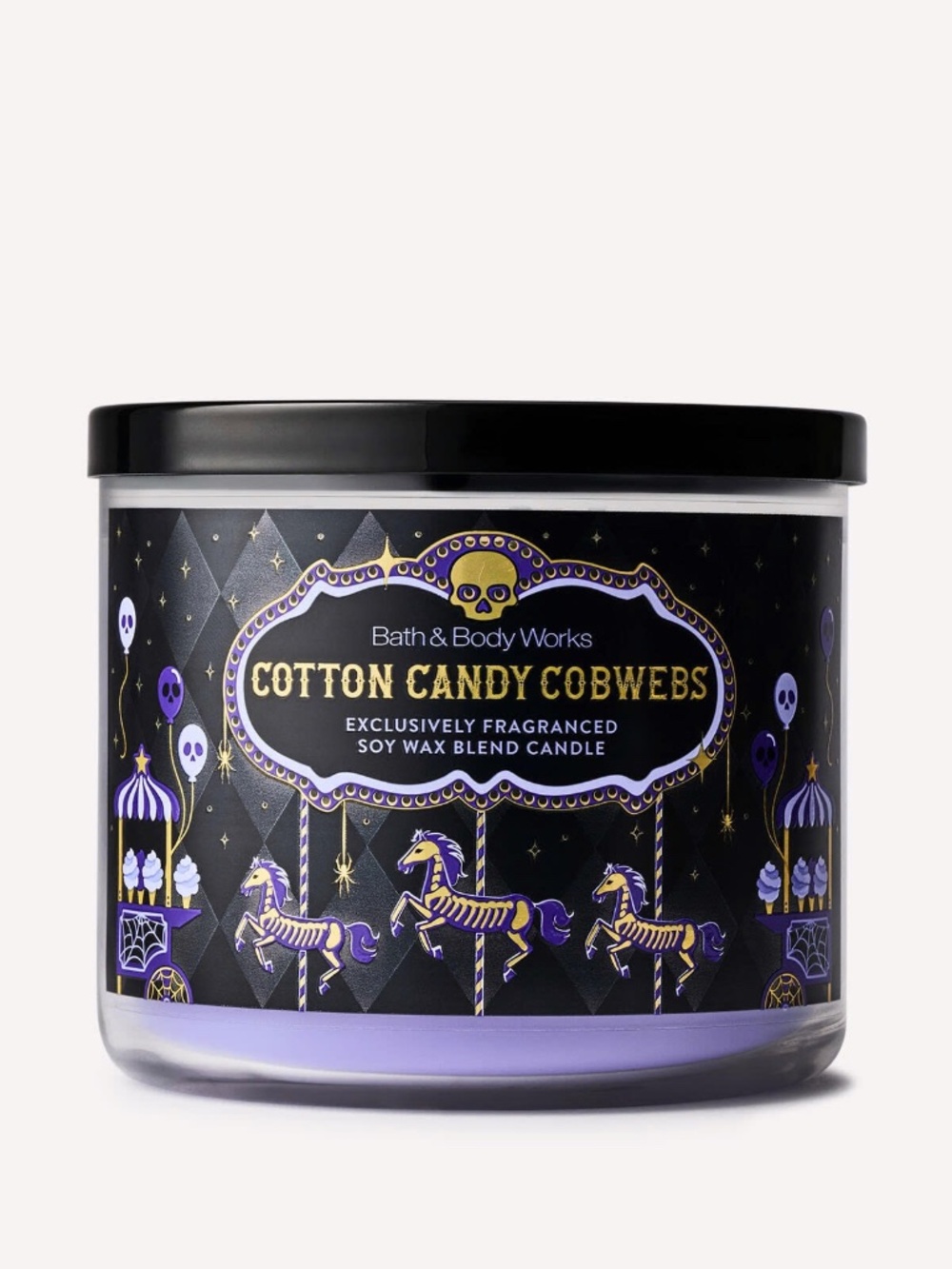 COTTON CANDY COBWEBS 3-Wick Candle